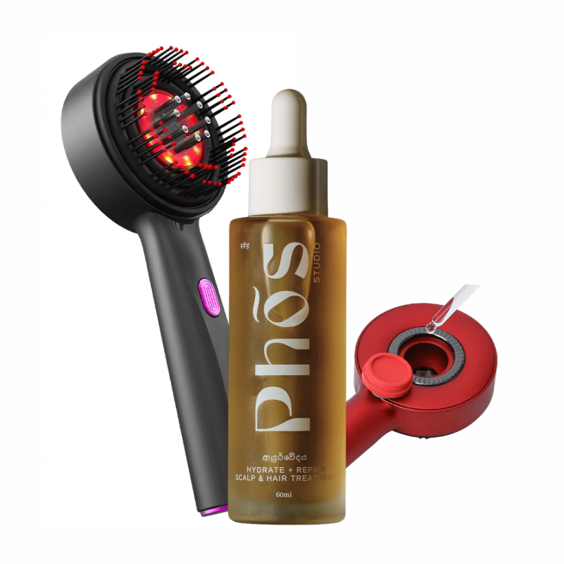 Duo - Sneha Hair Oil + Red Light Hair Oil Applicator for Anti-Hair Loss