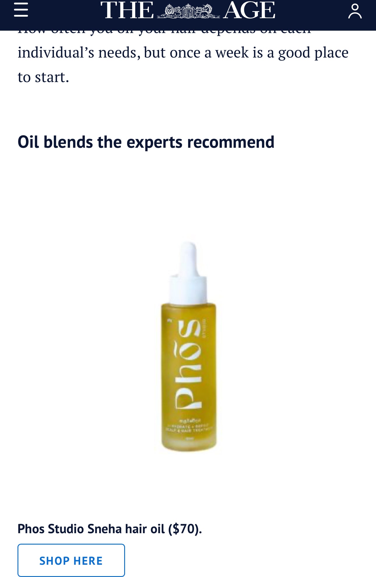 Sneha Hair Oil