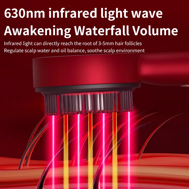 Red Light Hair Oil Applicator for Anti-Hair Loss